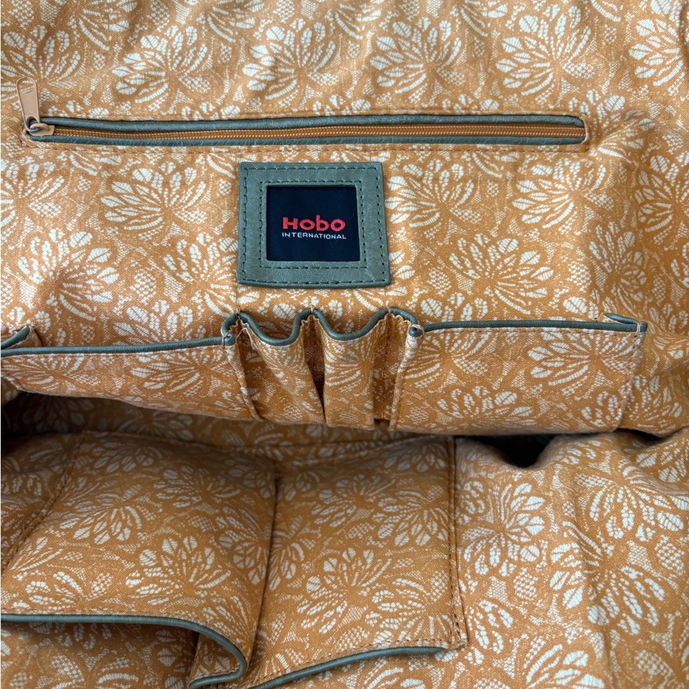 HOBO Leather Tote, Sage Green - Picture 9 of 16